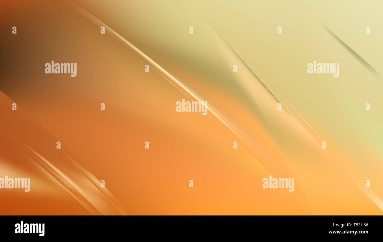Abstract Orange Diagonal Shiny Lines Background Design Template Stock ...