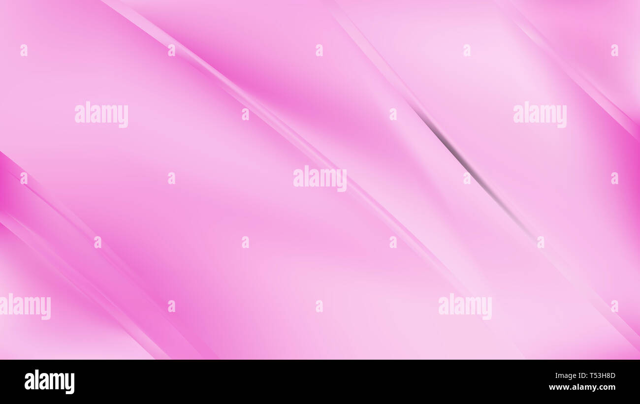 Abstract Pink Diagonal Shiny Lines Background Design Template Stock Photo