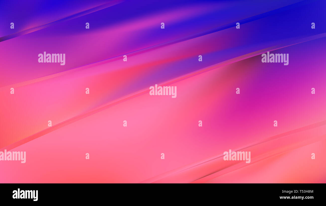 Pink and Blue Diagonal Shiny Lines Background Stock Photo - Alamy
