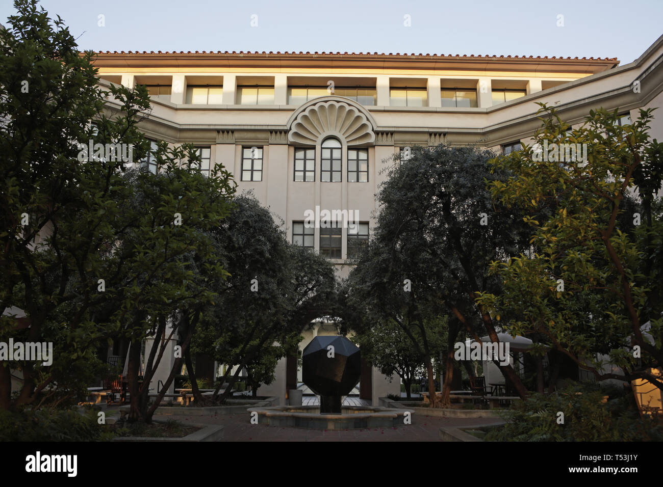 Caltech campus series, Beckman Institute Stock Photo