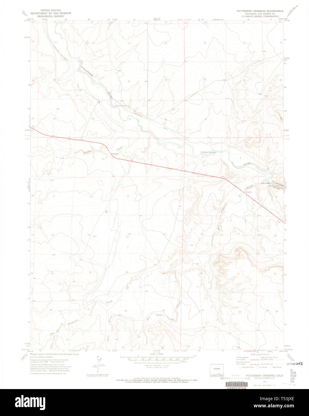 Map of parshall hires stock photography and images Alamy