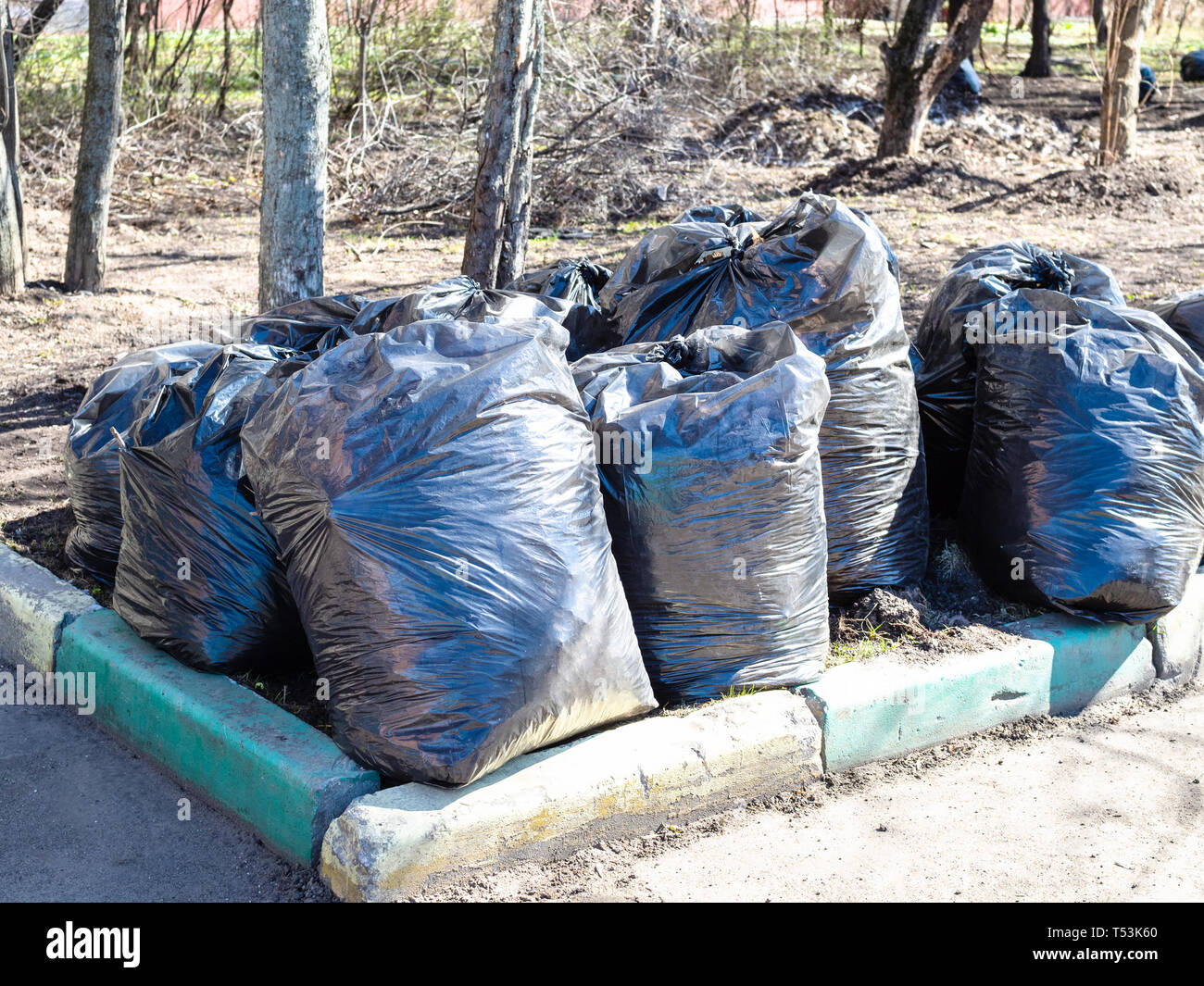 https://c8.alamy.com/comp/T53K60/many-of-trash-bags-filled-with-litter-on-lawn-in-city-garden-in-sunny-spring-day-during-subbotnik-in-moscow-city-T53K60.jpg