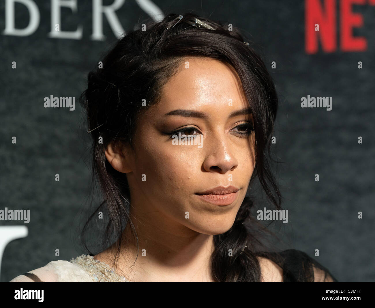 NEW YORK, NY - APRIL 15: Sivan Alyra Rose attends Netflix's 'Chambers'  Season 1 New York Premiere at Metrograph on April 15, 2019 in New York City  Stock Photo - Alamy