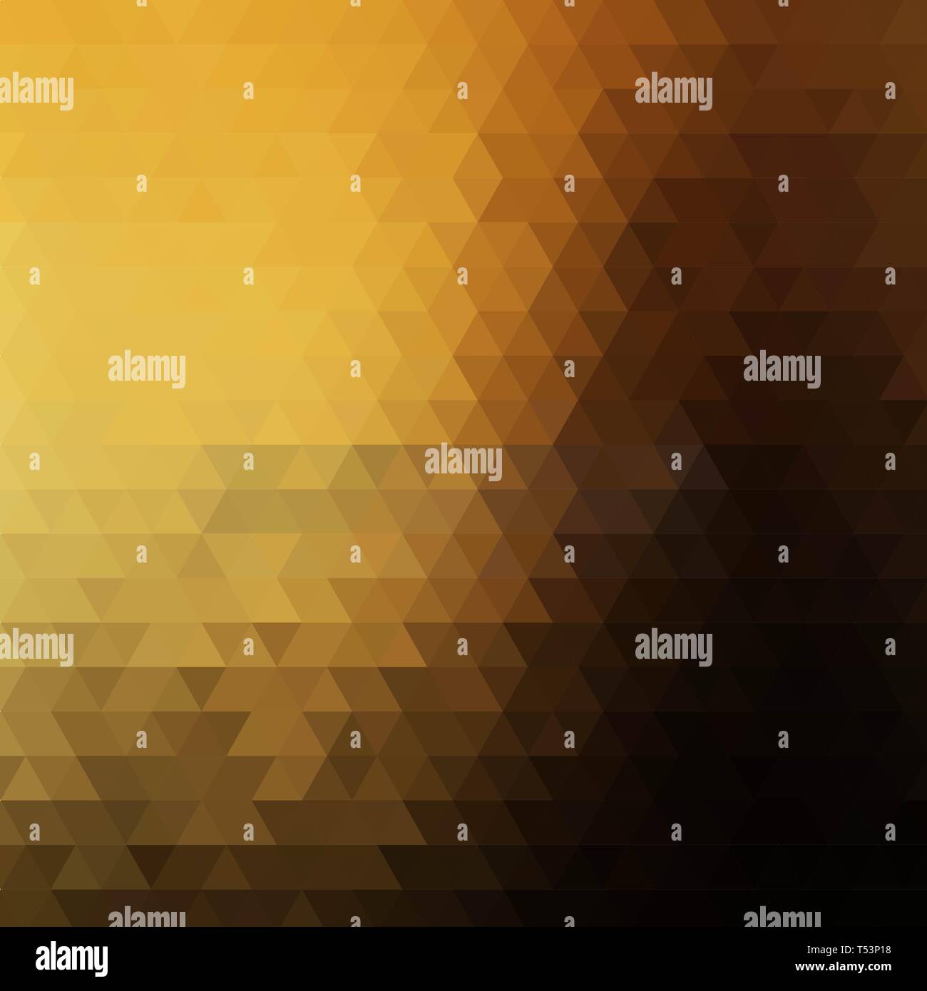 golden brown triangular background. layout for advertising. template ...