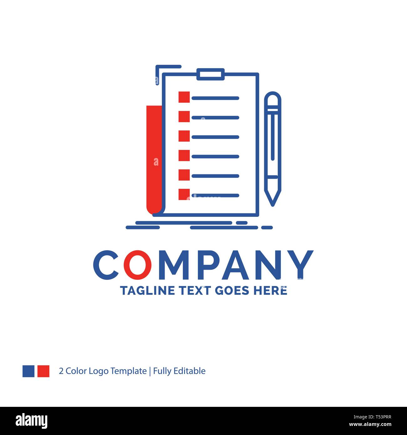 Company Name Logo Design For Expertise Checklist Check List