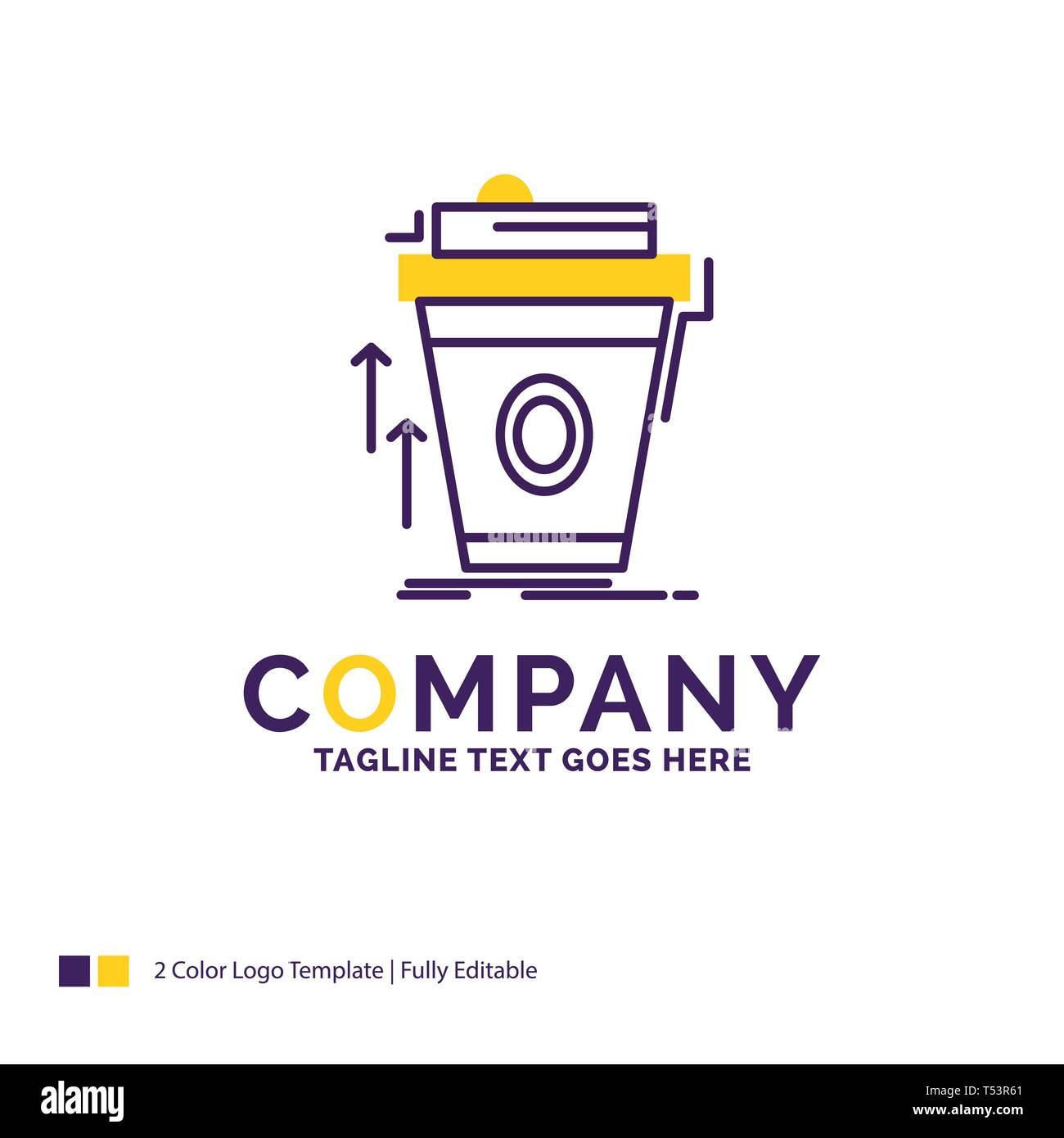 Company Name Logo Design For Product Promo Coffee Cup Brand Marketing Purple And Yellow Brand Name Design With Place For line Creative Logo T Stock Vector Image Art Alamy Company Name Logo Design For Product Promo Coffee Cup Brand Marketing Purple And Yellow Brand Name Design With Place For line Creative Logo T Stock Vector Image Art Alamy