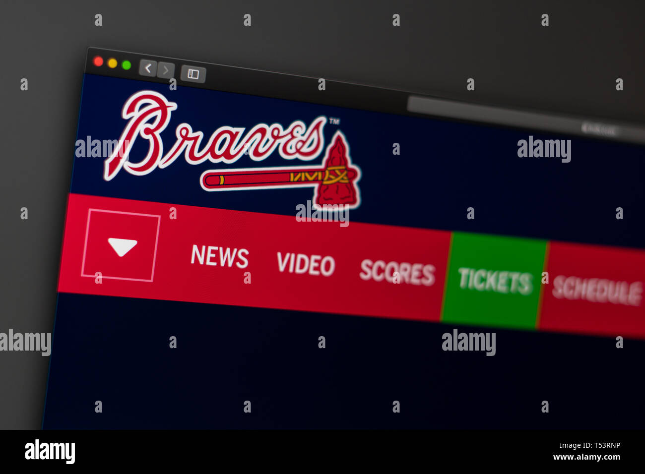 Braves Home Page