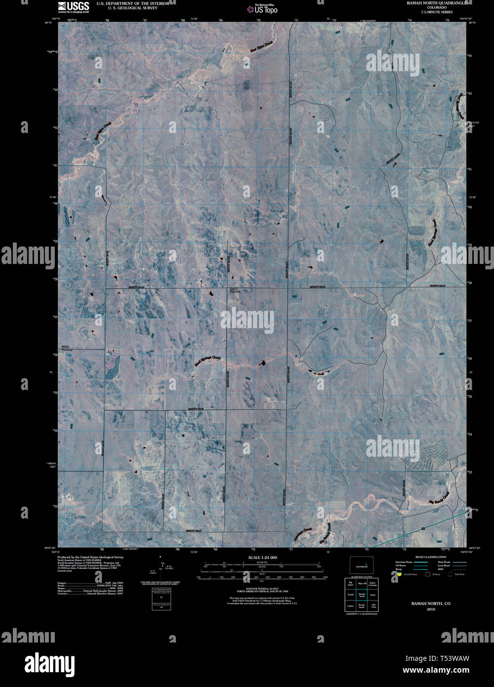 Map of ramah hires stock photography and images Alamy