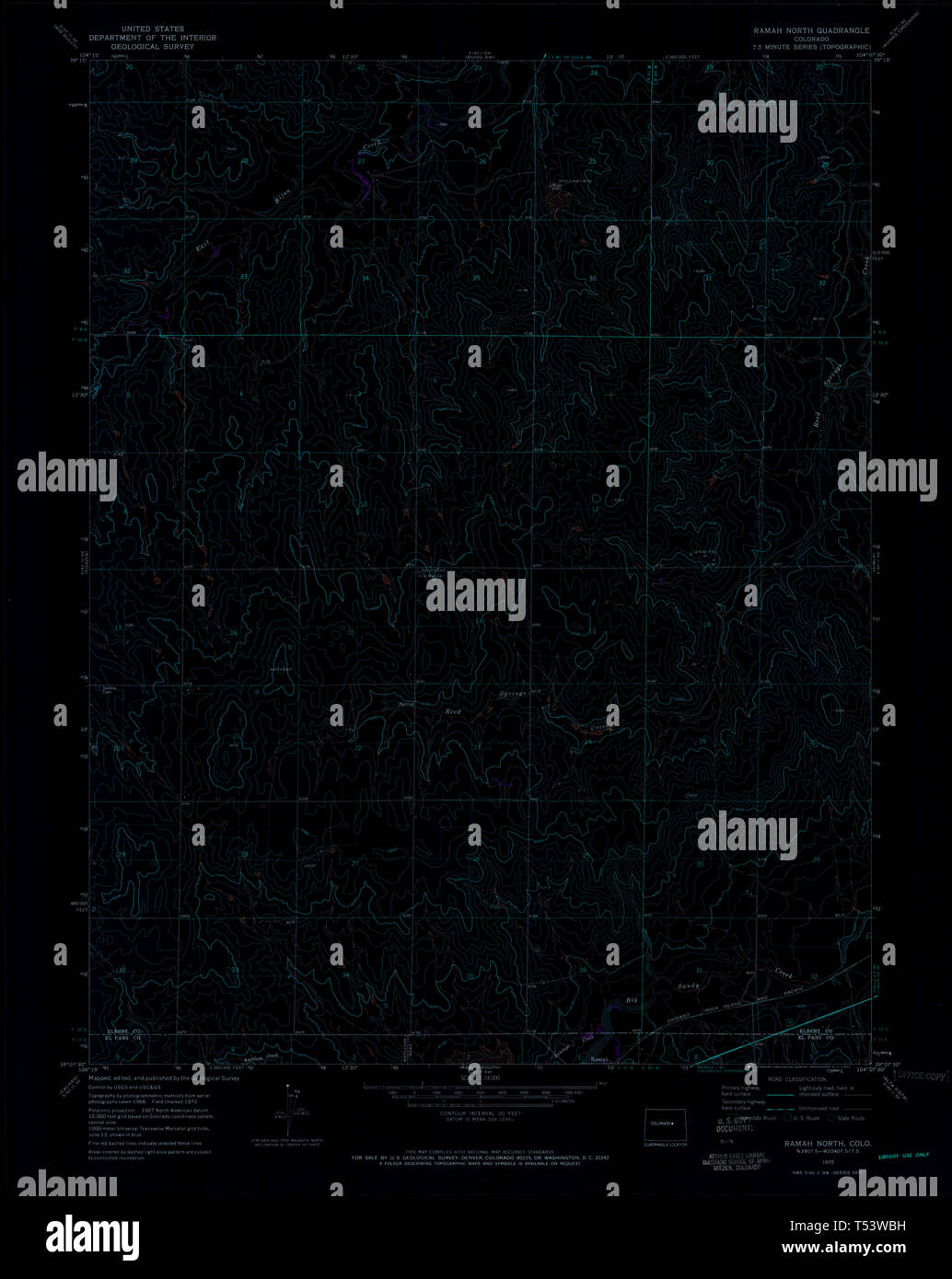 Map of ramah hires stock photography and images Alamy