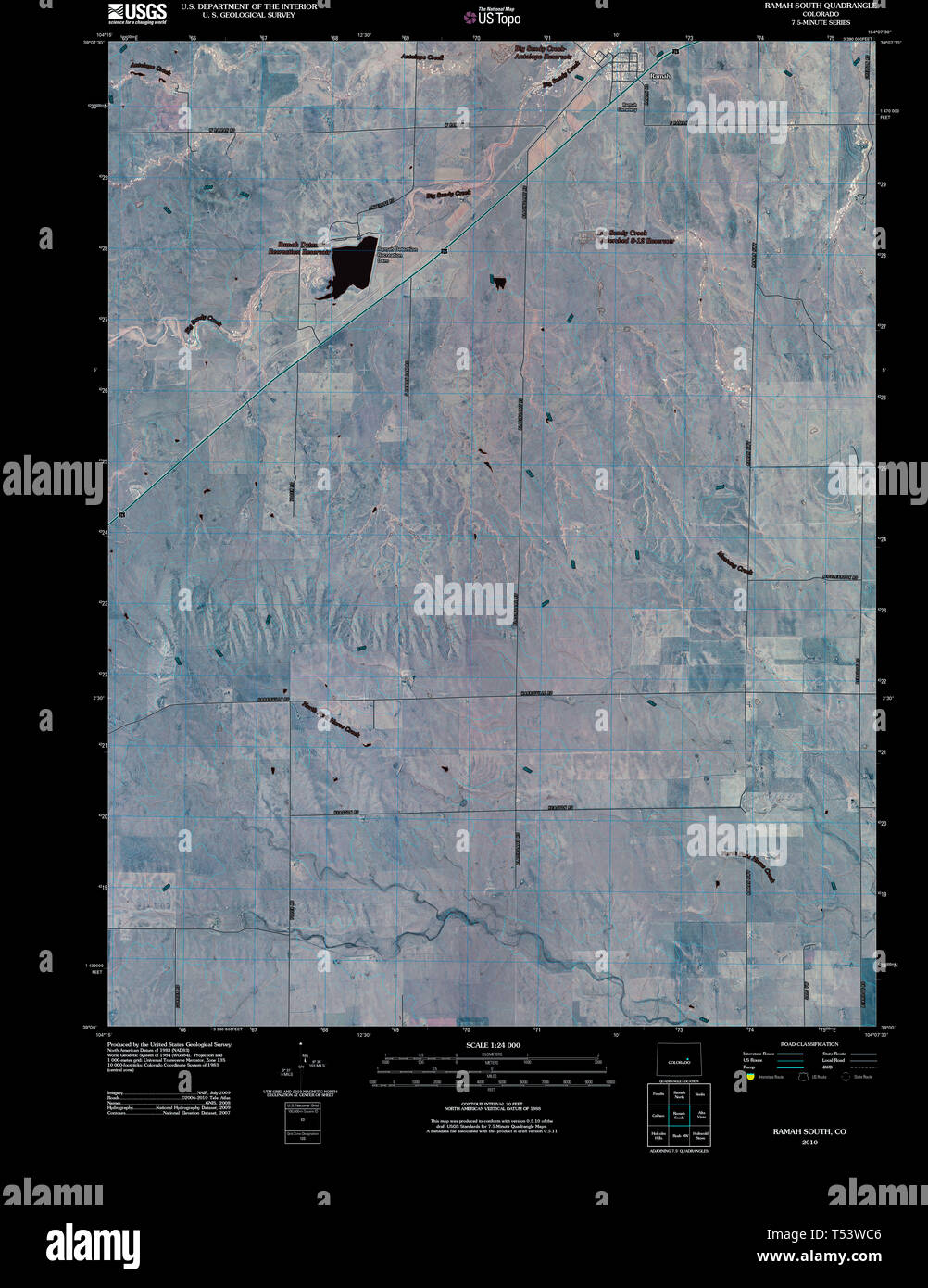 Map of ramah hires stock photography and images Alamy