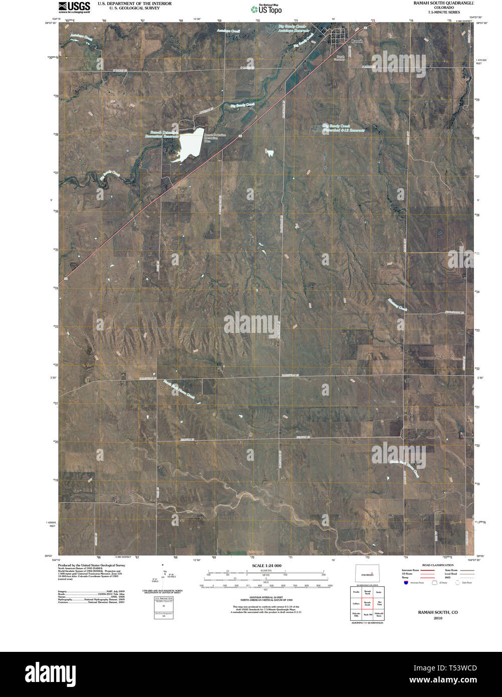 Map of ramah hires stock photography and images Alamy