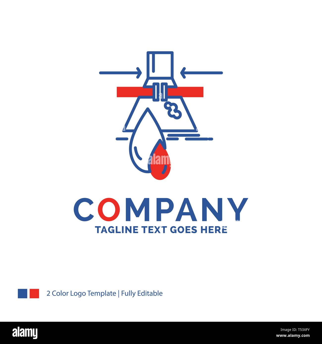Company Name Logo Design For Chemical, Leak, Detection, Factory