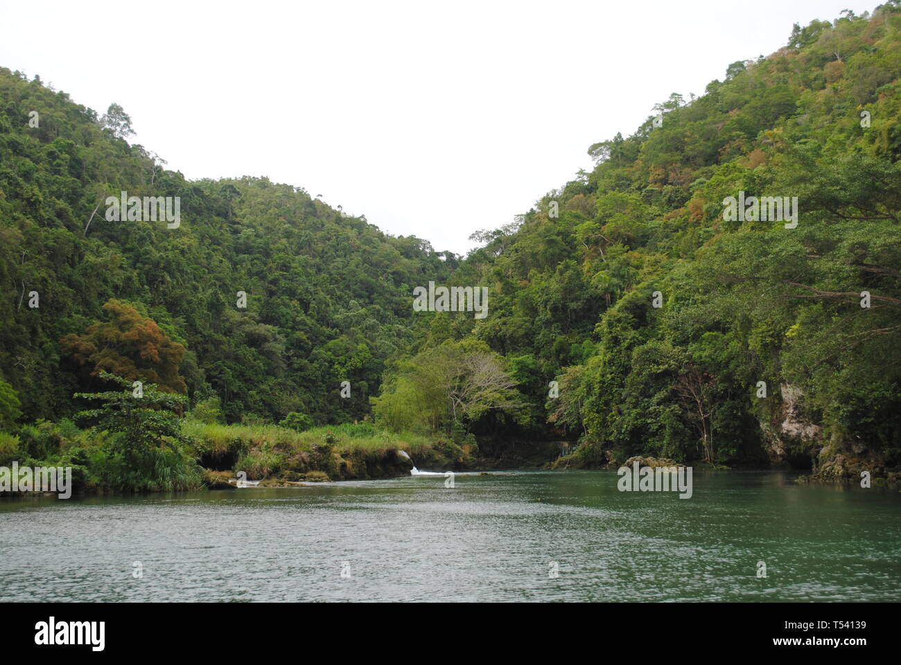 Rivers End Stock Photo