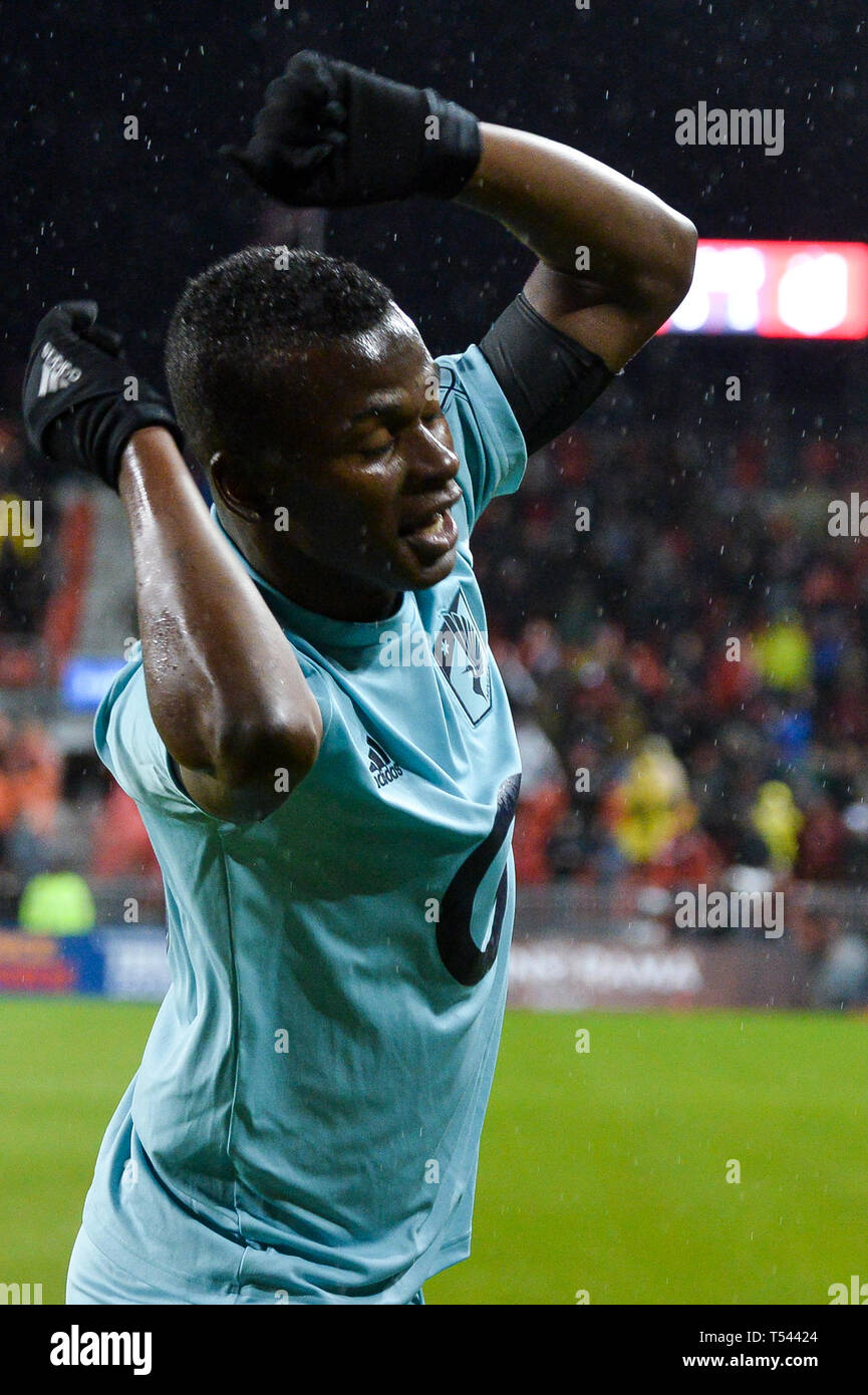 Toronto On April 19 Darwin Quintero 25 Forward Of The
