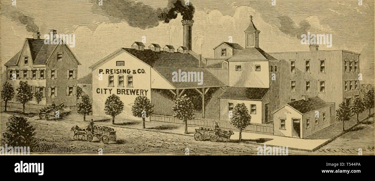 "The industries of Louisville, Kentucky, and of New Albany, Indiana" (1886) Stock Photo