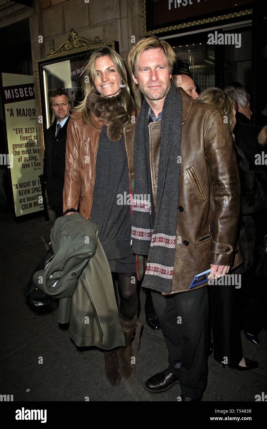 Aaron Eckhart Girlfriend Ashley Wicks