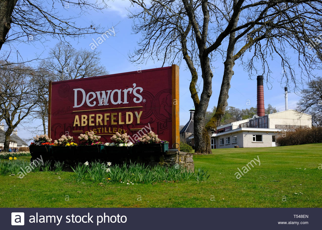 Dewars Aberfeldy Distillery Hi res Stock Photography And Images Alamy