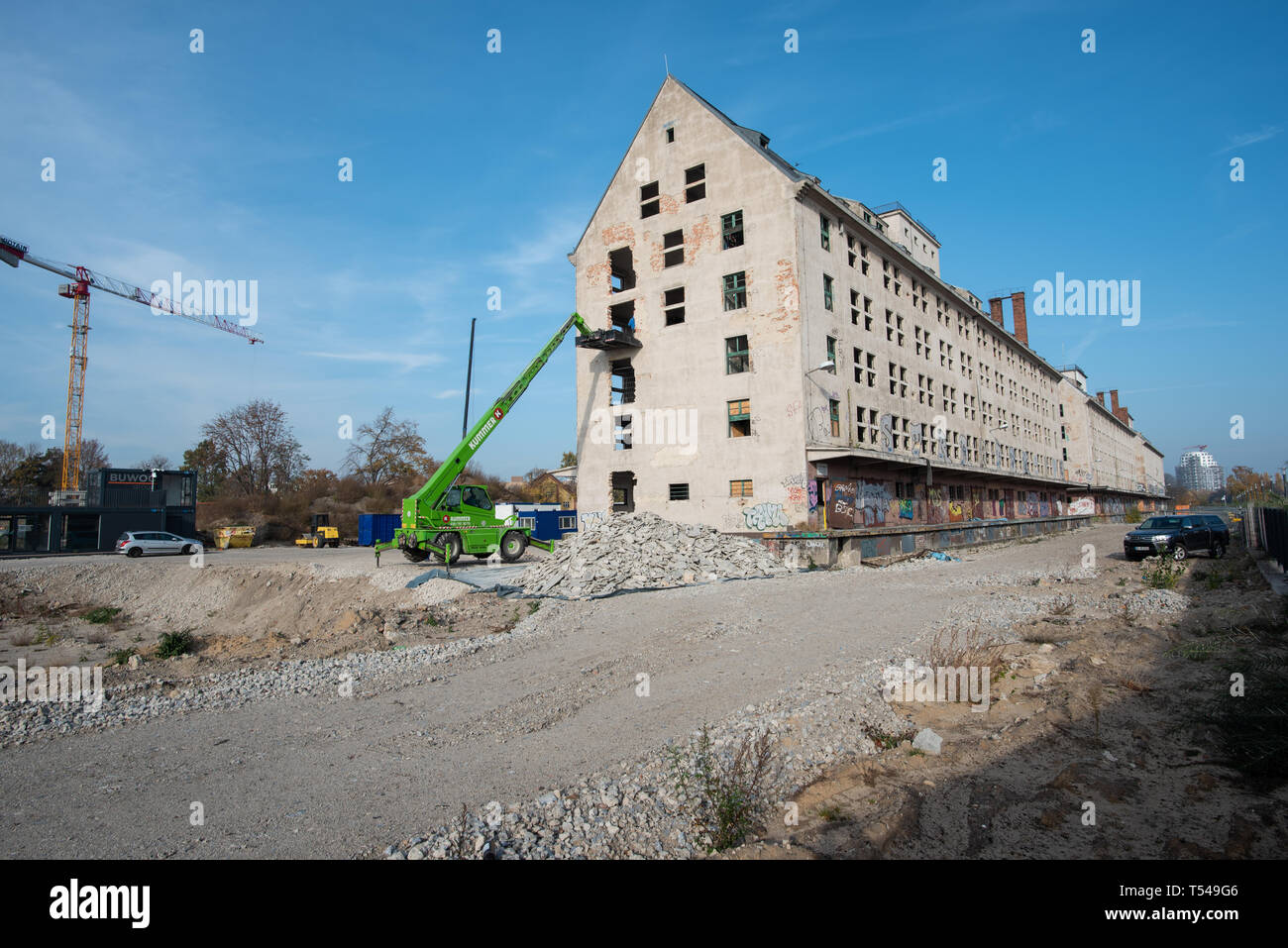 German Building site Germany Stock Photo - Alamy