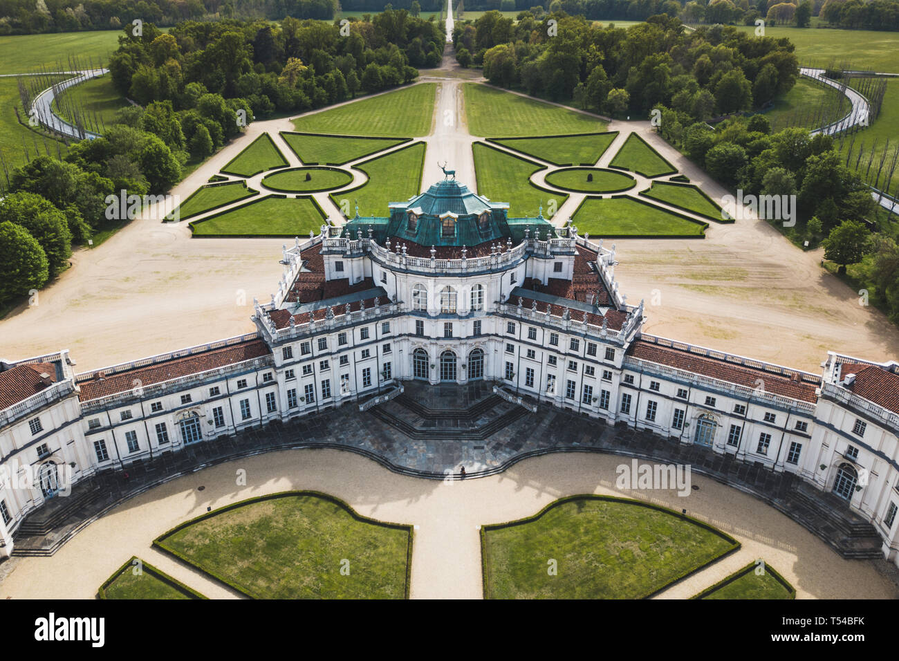 The Palazzina di caccia of Stupinigi is one of the Residences of the Royal House of Savoy in