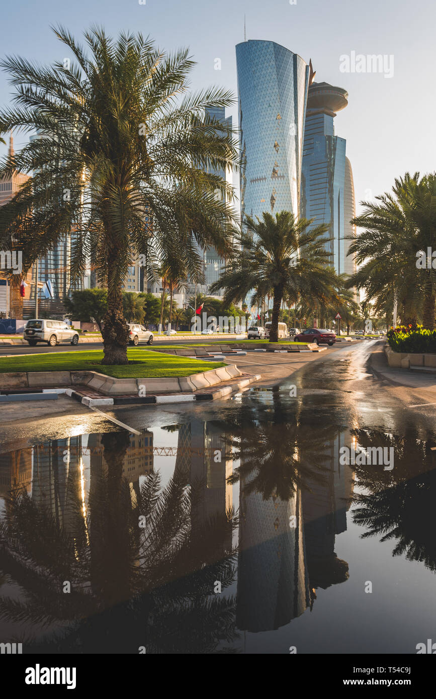 West Bay Doha, Qatar Stock Photo Alamy