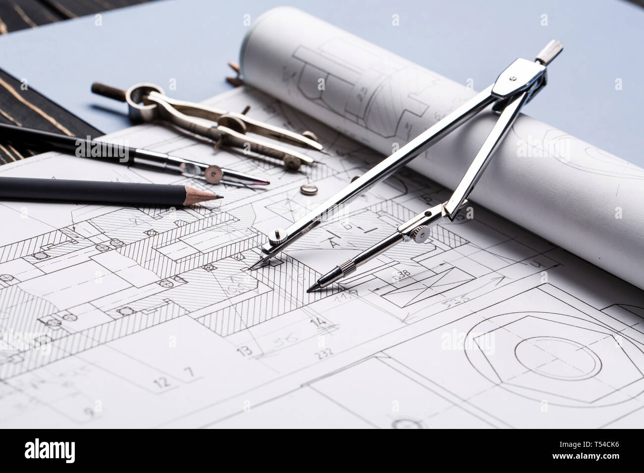 Compass and several drawing tools available in the drawings. compasses