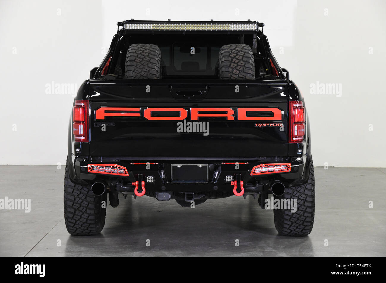 April 20, 2019: 2018 Ford F-150 SHELBY Raptor Baja 525HP Turbo FOX 3 2018 SHELBY BAHA RAPTOR! WE HAVE 7 PAGES OF ADDED SHELBY AND UPGRADE OPTIONS! CALL FOR A COPY. SONNY @ 972-523-9797 SHELBY BAJA RAPTOR $117460 ADDITIONAL INSTALLED UPGRADES $15357 FULL FORD AND SHELBY WARRANTY ONE OWNER CERTIFIED BAJA OPTION GROUP 525 HP 610 FPT PERFORMANCE UPGRADE OPTION LIST TO ECOBOOST TURBO SHELBY TUNED PERFORMANCE EXHAUST DUAL INTAKE BAJA HOOD FOX 3 RAPTOR STAGE 2 SHOCK SYSTEM 18'' BAJA WHEELS BFG MUDS 35/12.50/18 WITH TWO FULL SPARES XL POWER STEPS FRONT AND REAR SHELBY BUMPERS LED LED LED'S 40'' CUR Stock Photo