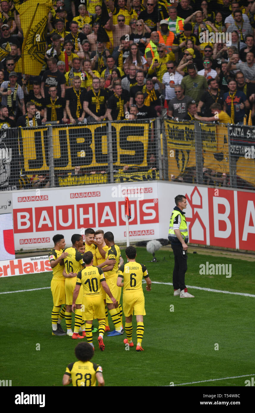 Freiburg Germany 21st Apr 2019 Soccer Bundesliga Sc Freiburg