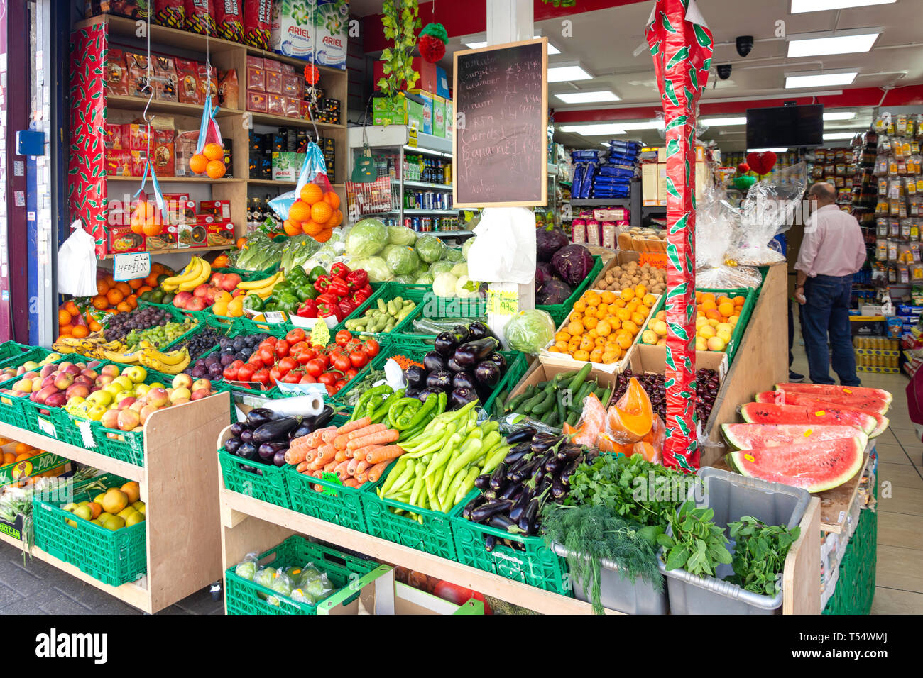 Fruit And Veg Market And London High Resolution Stock Photography and