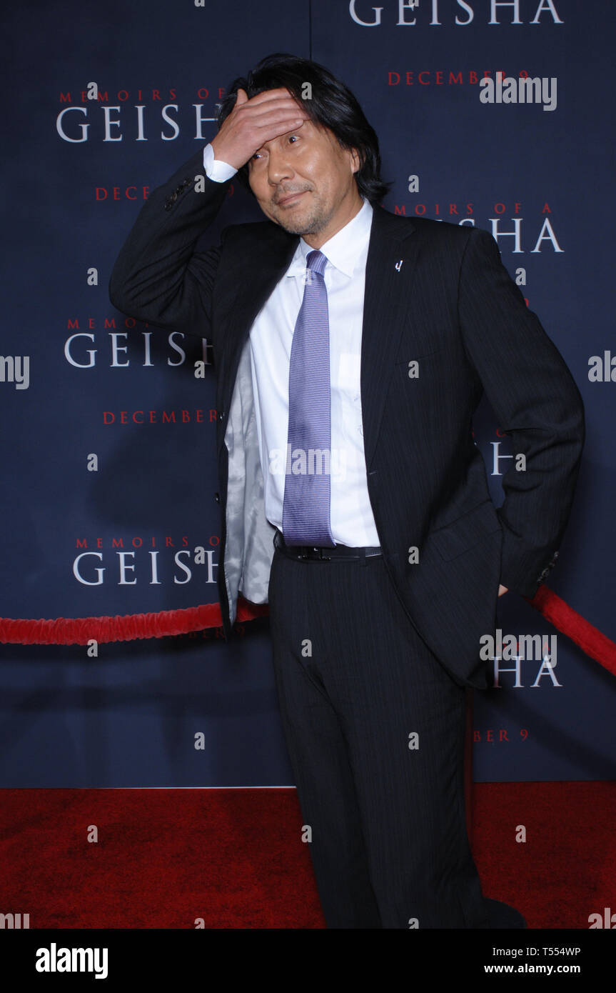 LOS ANGELES, CA. December 04, 2005: Actor KOJI YAKUSHO at the Los Angeles premiere of his new movie Memoirs of a Geisha. © 2005 Paul Smith / Featureflash Stock Photo