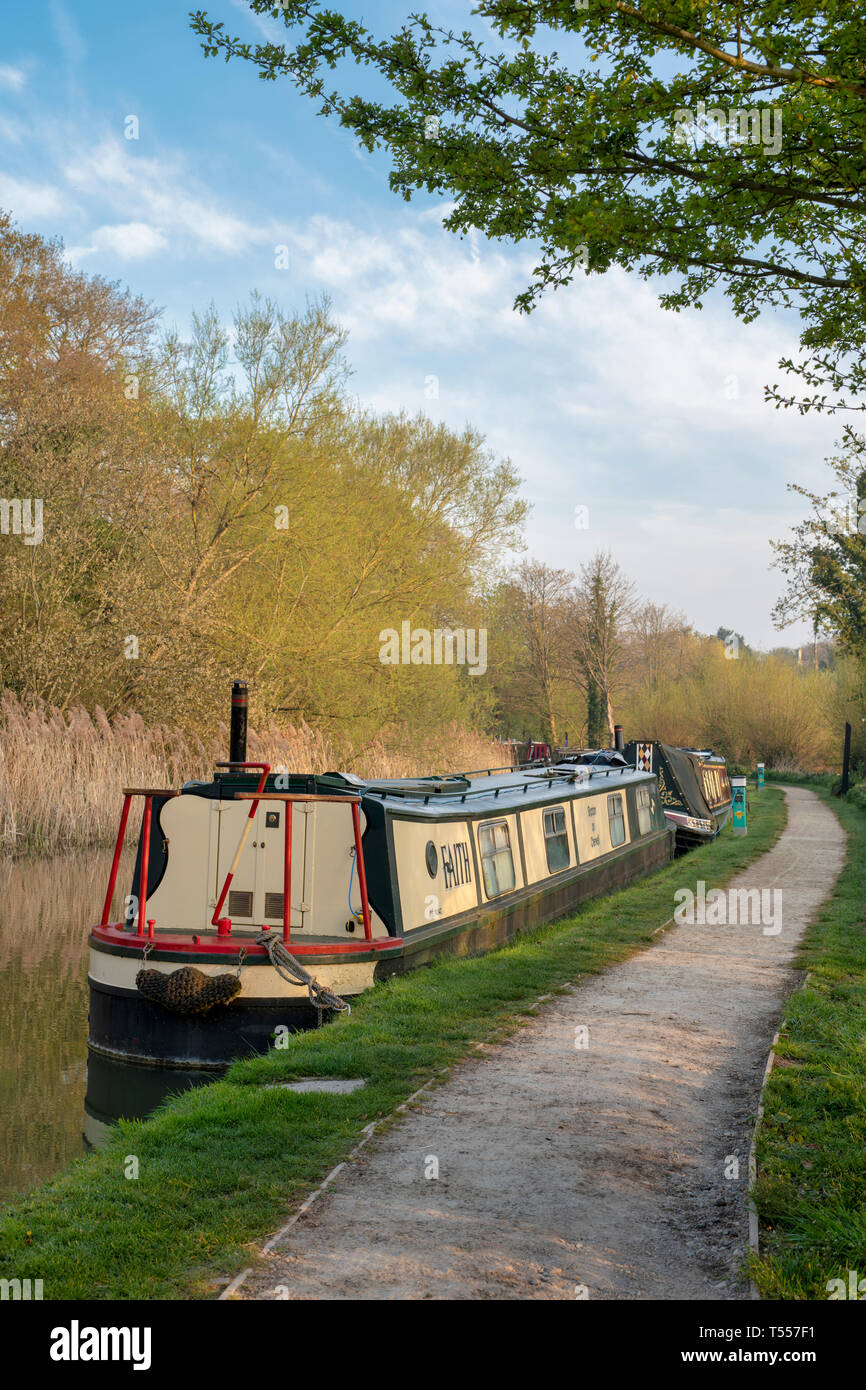 Canal boat called faith hires stock photography and images Alamy