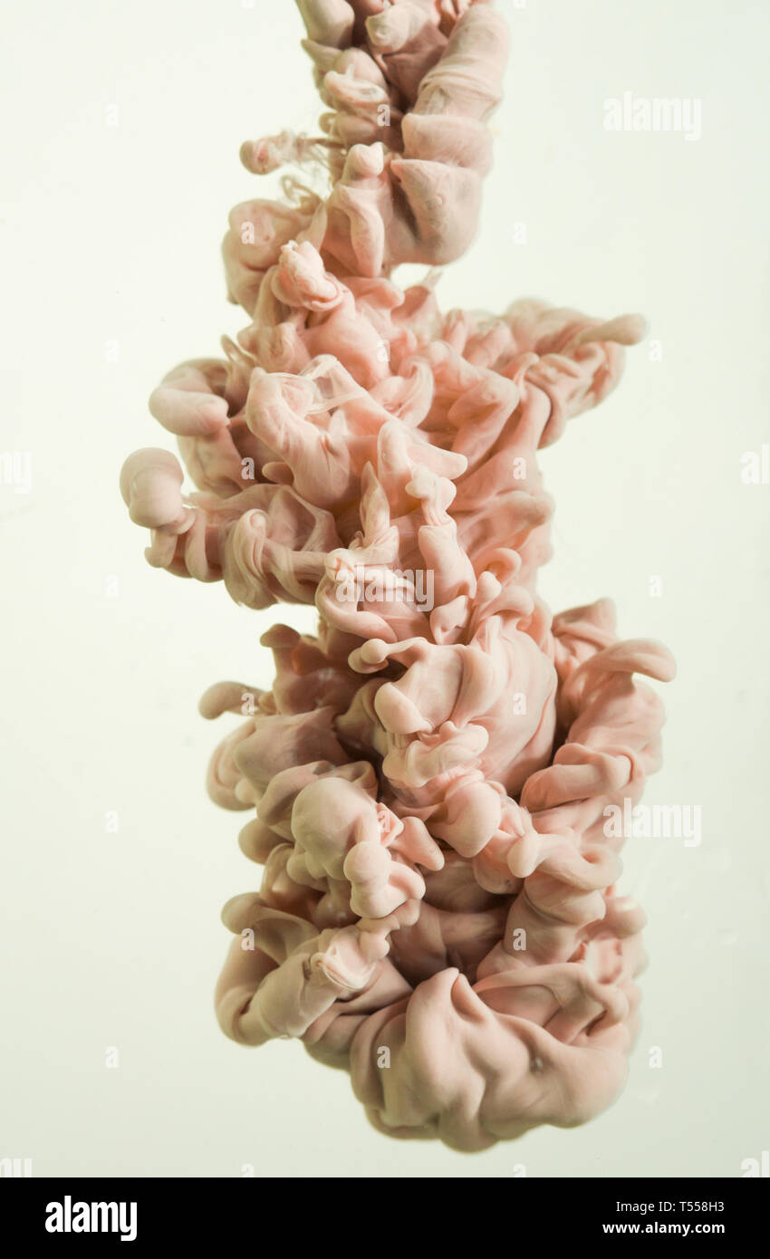 colorful ink drops in water Stock Photo Alamy