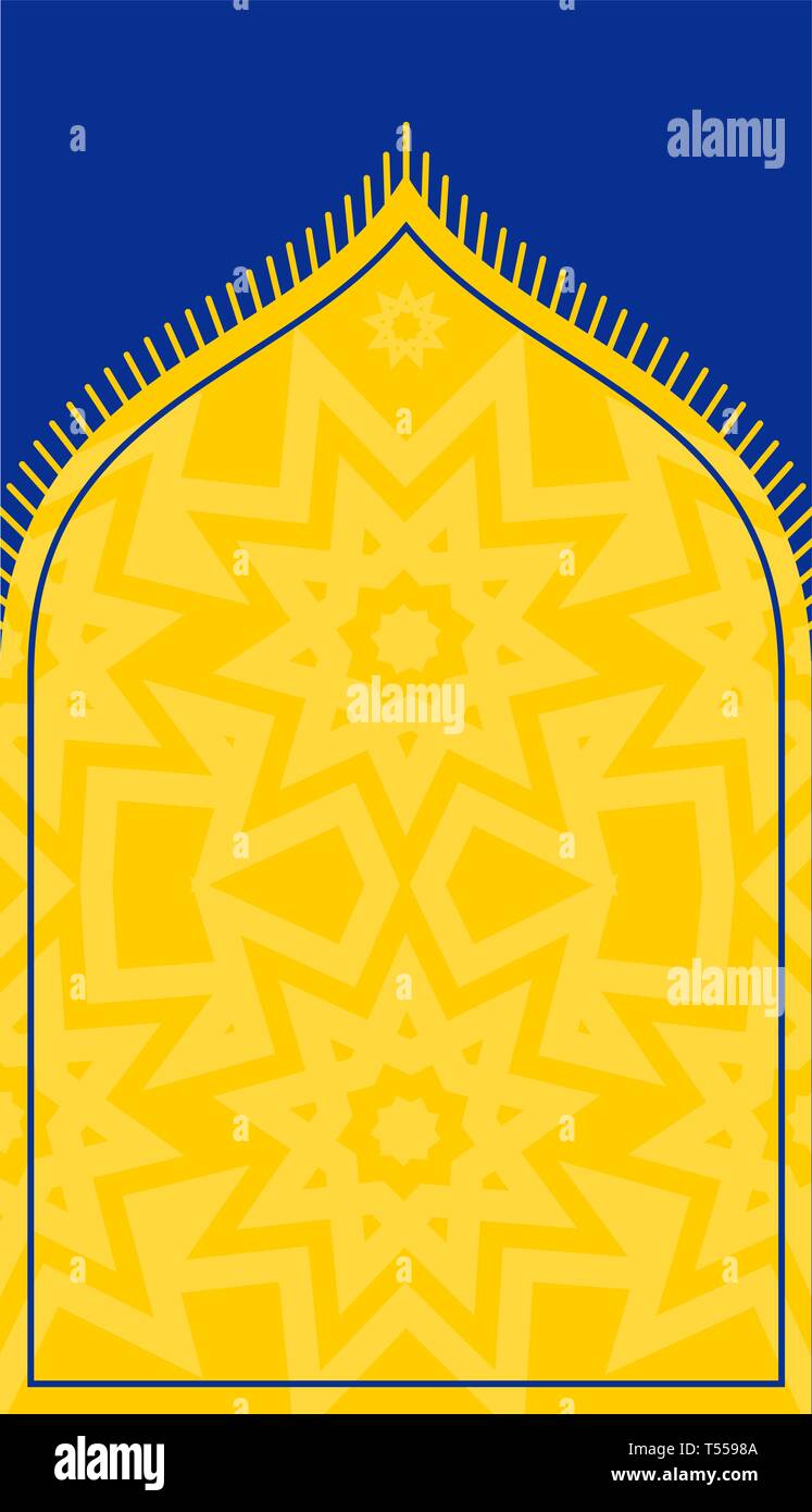 Muslim Background Traditional Oriental Pattern Islamic Design Decoration Stock Vector Image Art Alamy