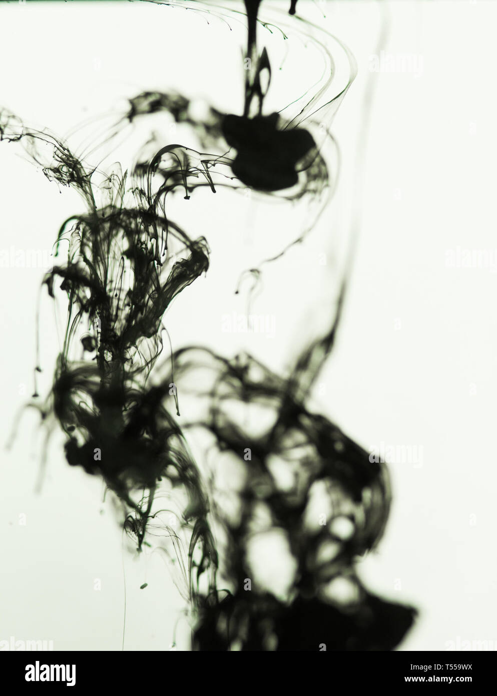 ink drops in water , abstract photography Stock Photo - Alamy