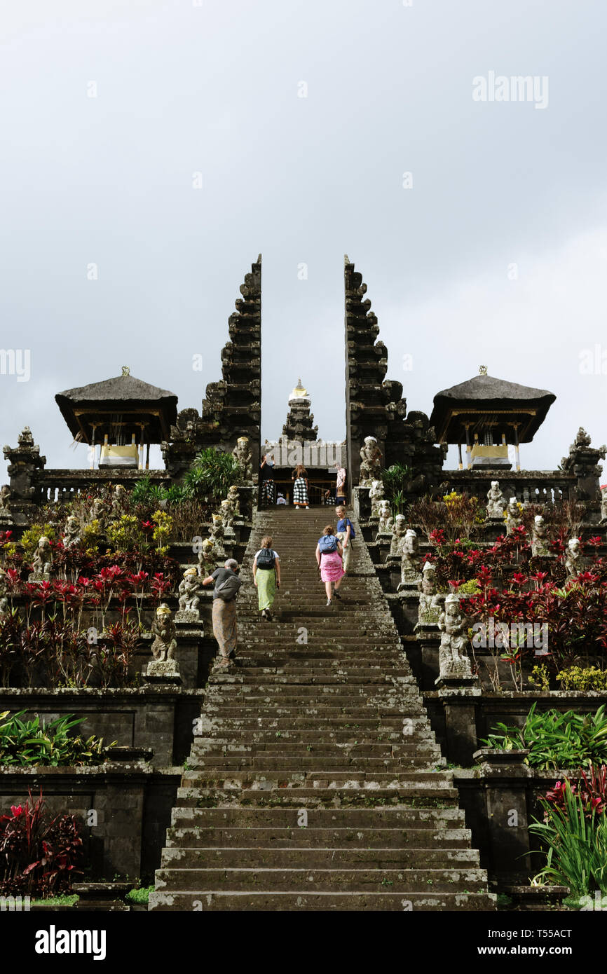 Pura Besakih, Bali - Indonesia Stock Photo