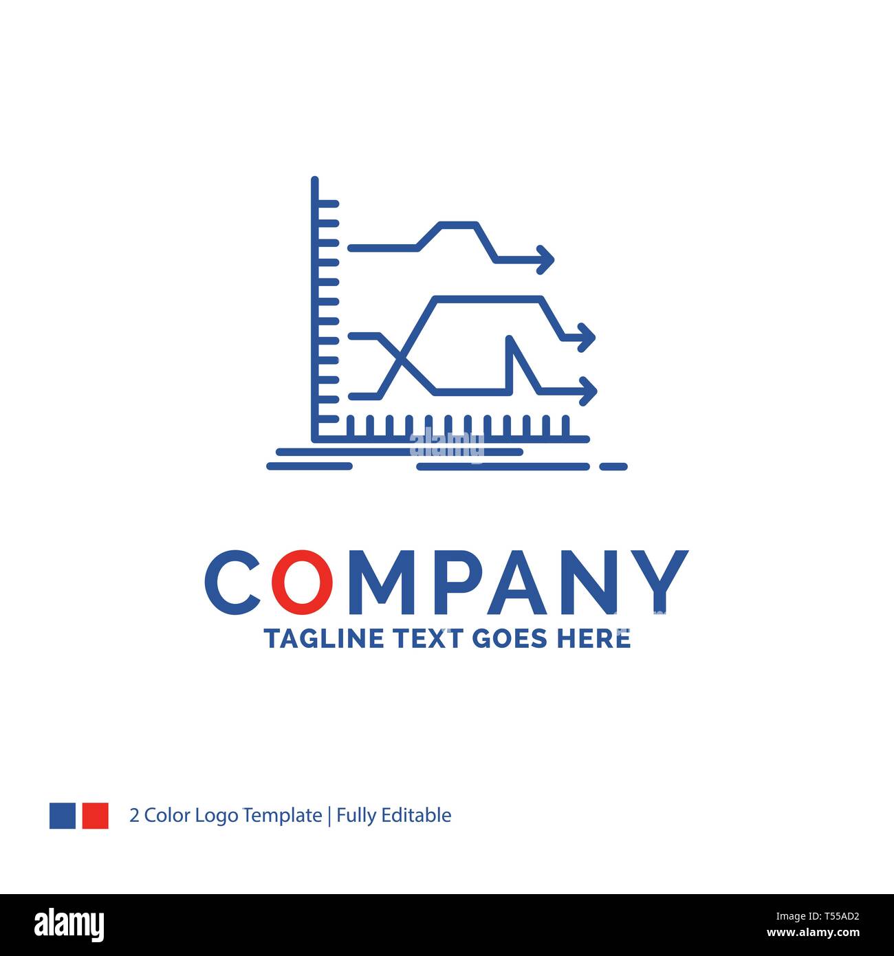 Company Name Logo Design For Arrows Forward Graph Market