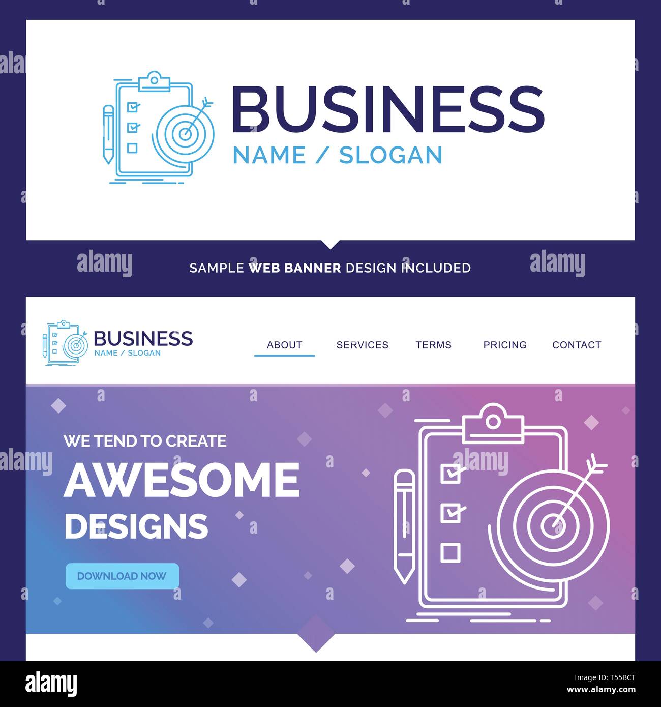 Beautiful Business Concept Brand Name Goals Report Analytics