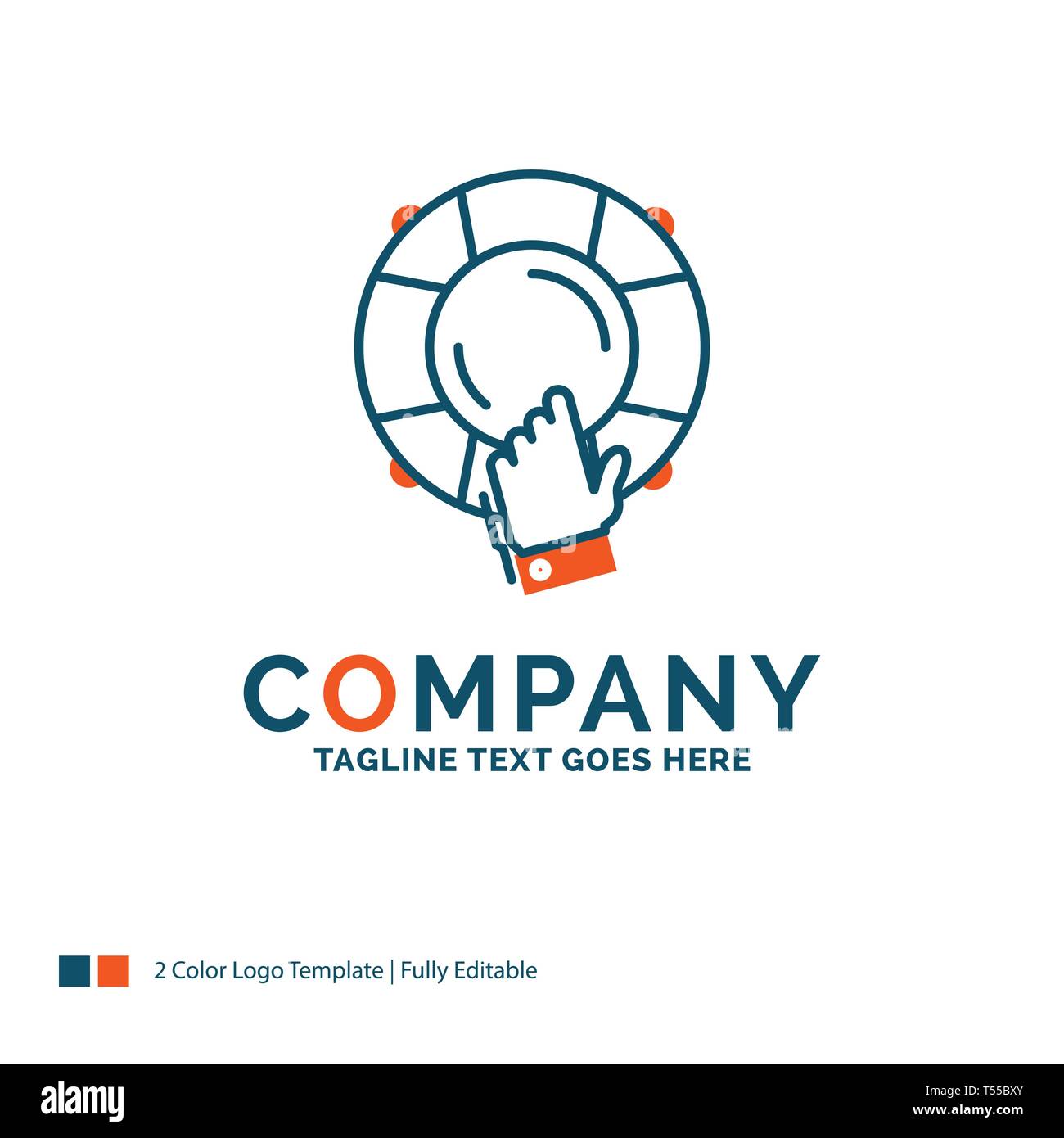 Emergency Guard Help Insurance Lifebuoy Logo Design Blue And Orange Brand Name Design Place For line Business Logo Template Stock Vector Image Art Alamy