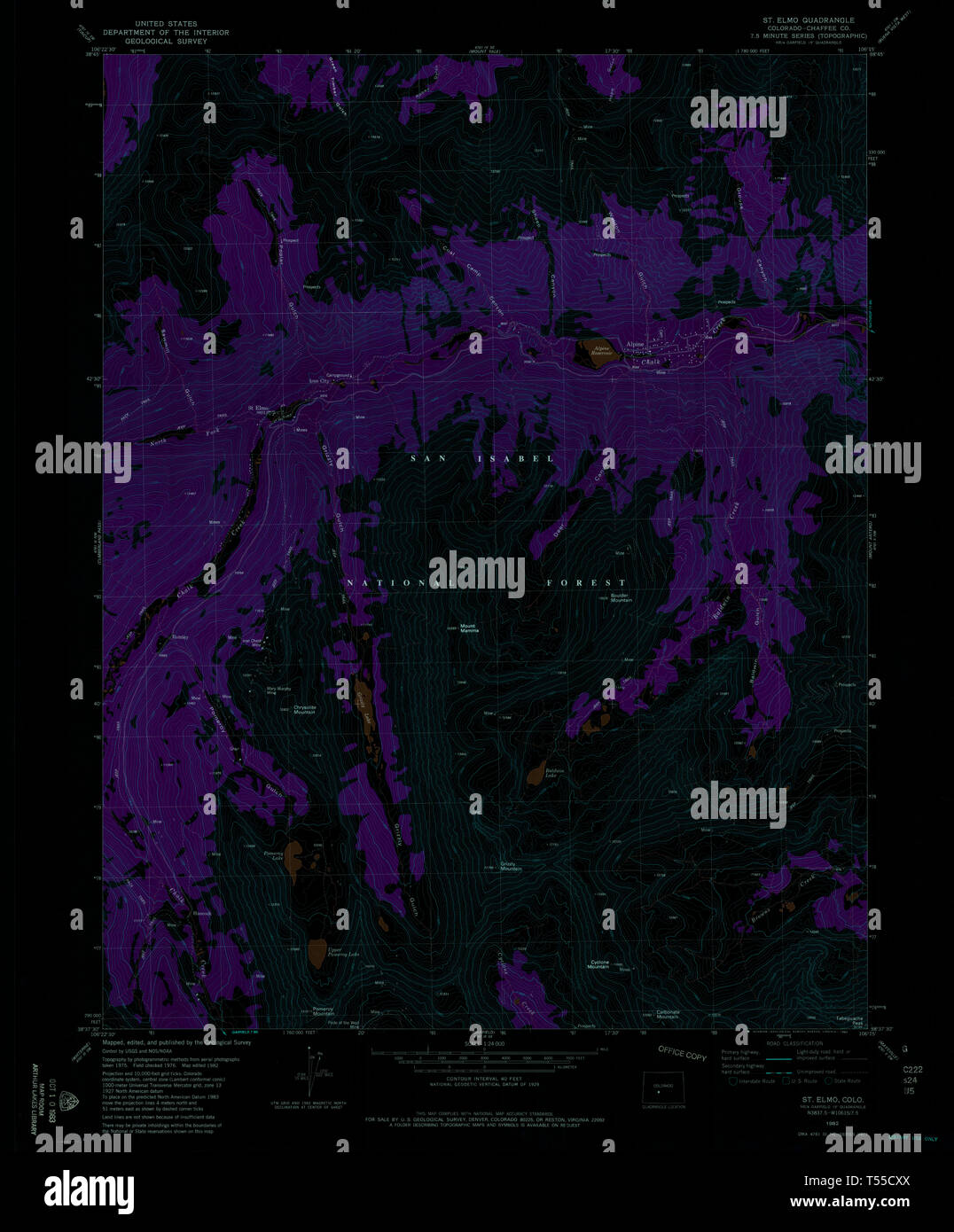 Map of elmo hi-res stock photography and images - Alamy