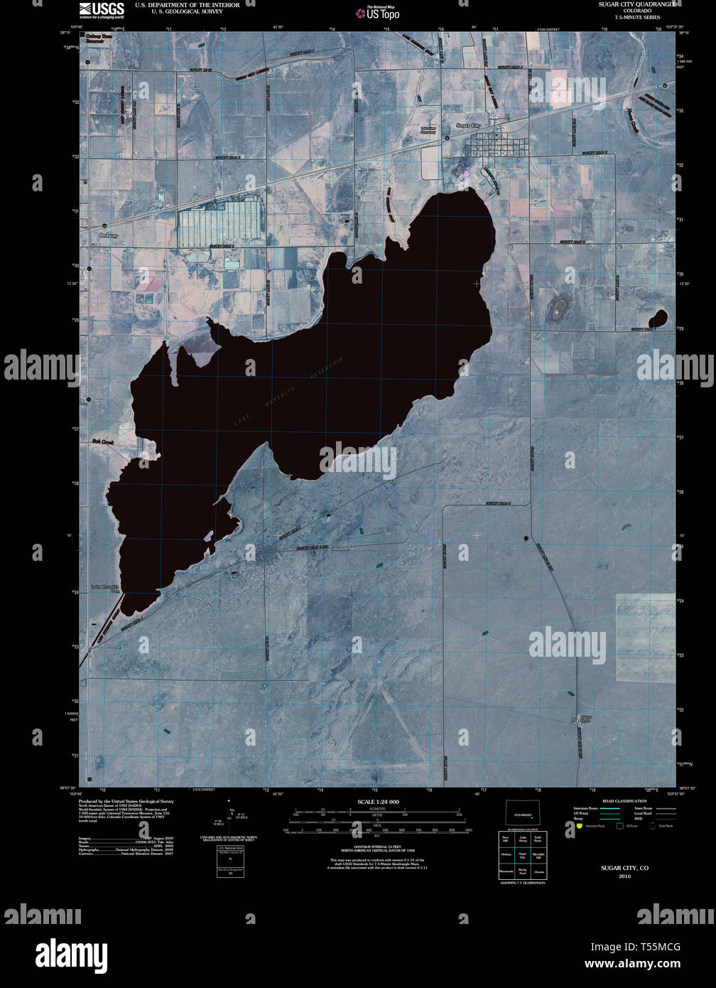 Sugar city colorado map hires stock photography and images Alamy