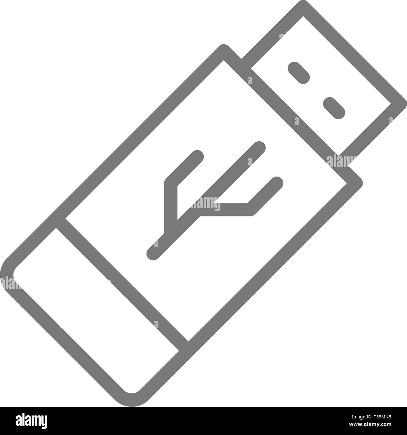 Pendrive Sketch Icon Isolated On White Background Pendrive Sketch Icon For  Infographic Website Or App Stock Illustration  Download Image Now  iStock