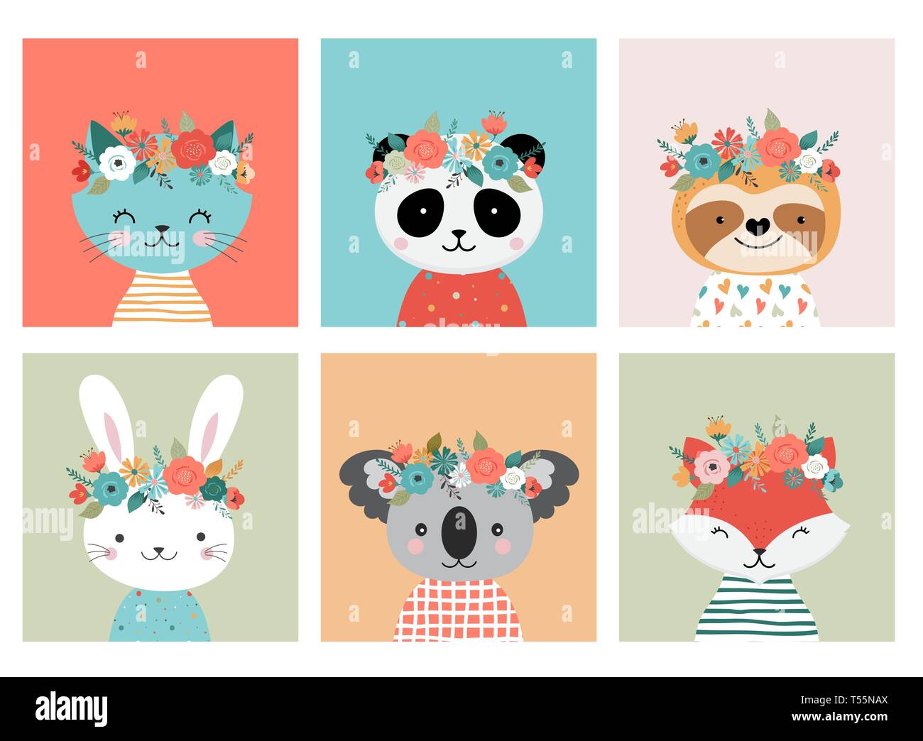 Cute Cartoon Baby Animals To Draw