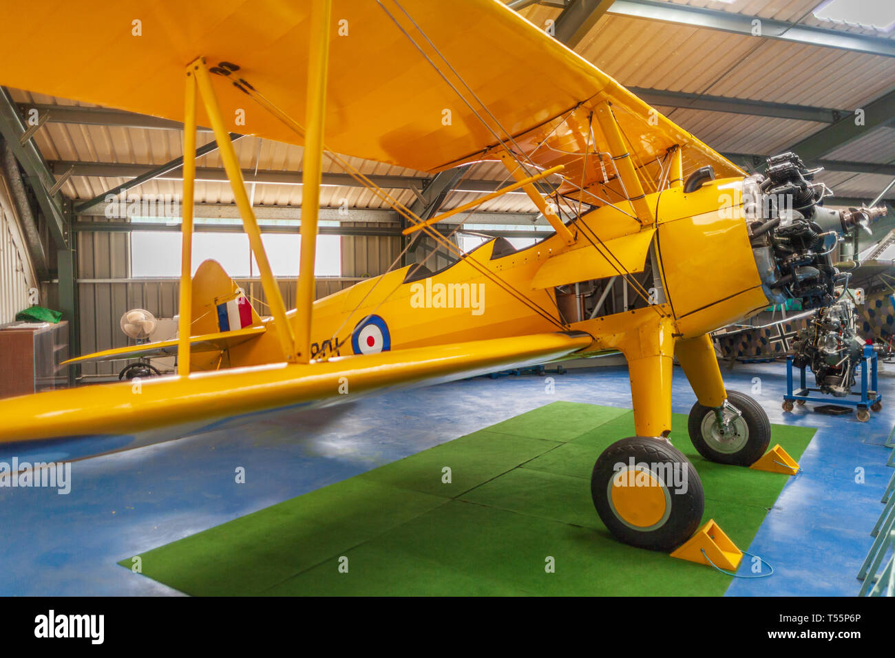Boeing Stearman PT27 Kaydet at the Norfolk and Suffolk Aviation Museum