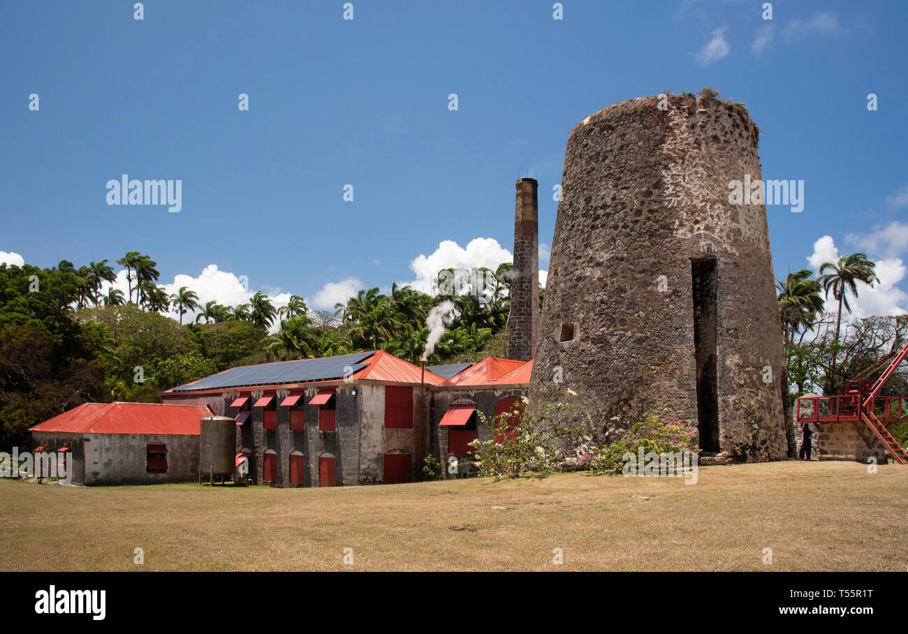 St Nicholas Abbey Sugar Cane Plantation and Rum Distillery in Saint