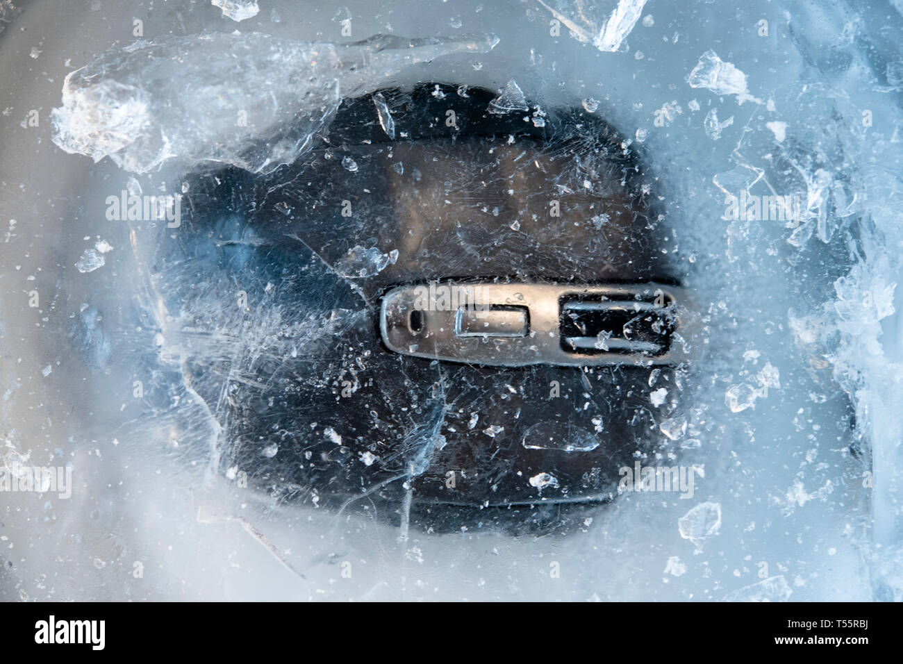 Frozen ice Cube Stock Photo by ©billiondigital 207503508