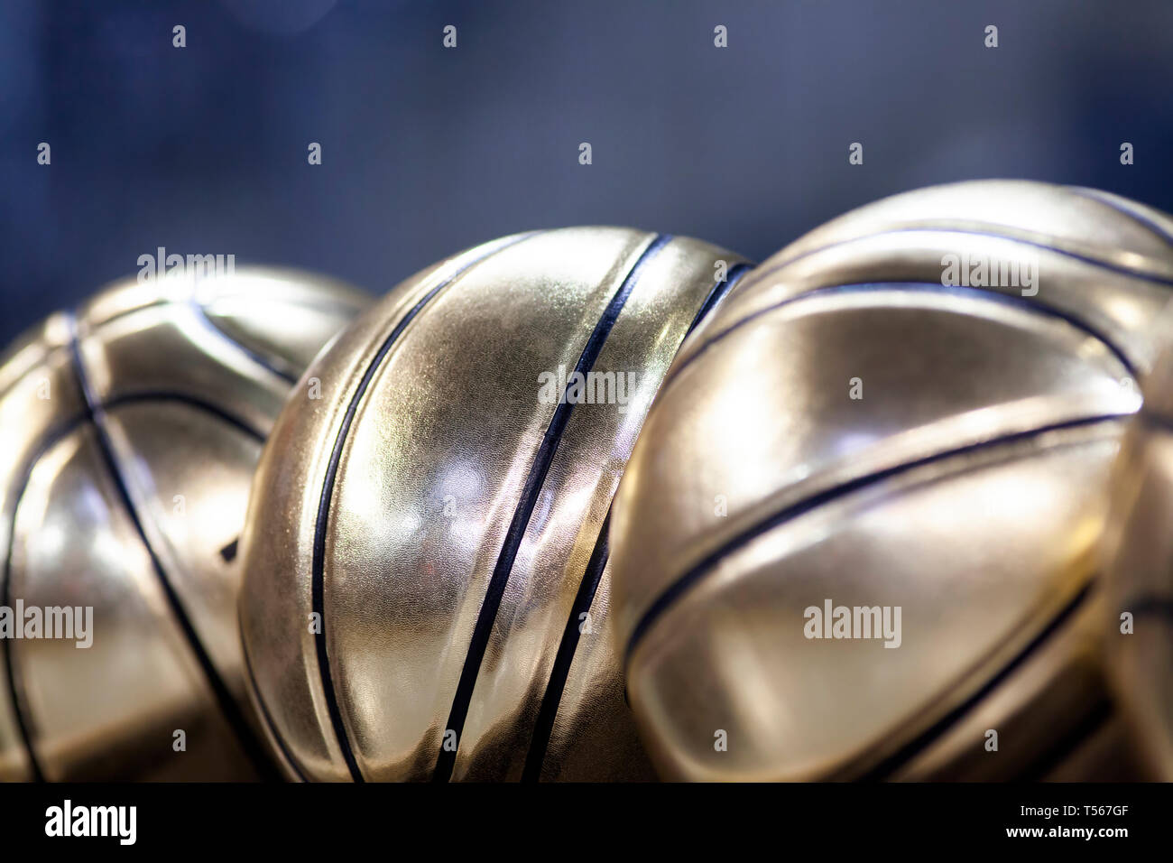 golden basketball ball victory Stock Photo Alamy