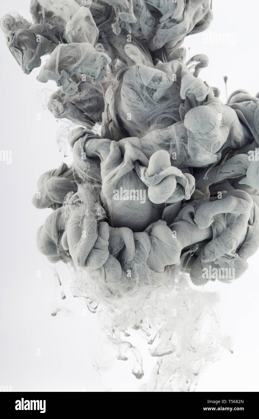 ink drops in water , abstract photography Stock Photo - Alamy