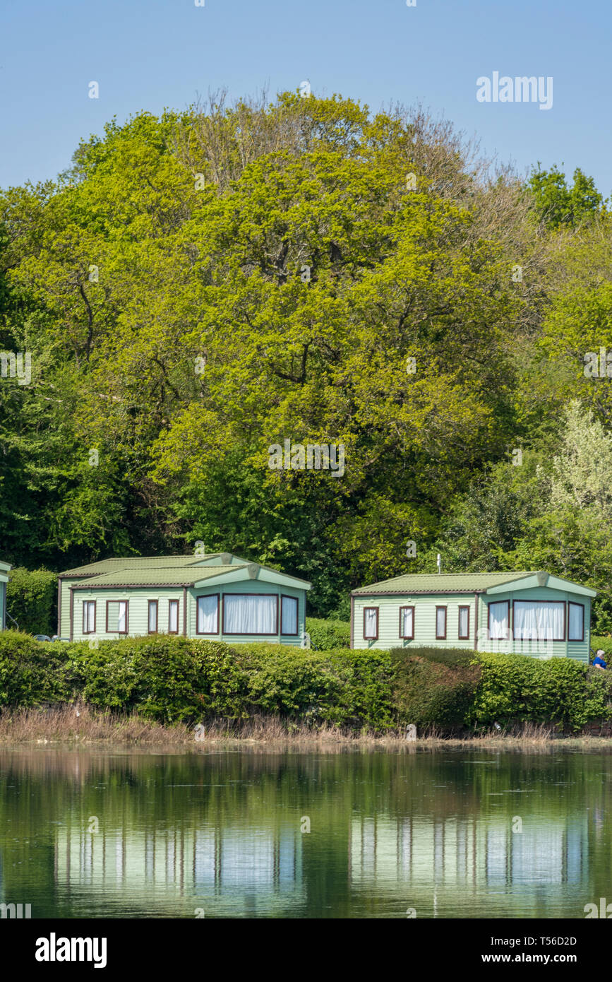 holiday homes or caravans mobile homes at bembridge harbour on the isle