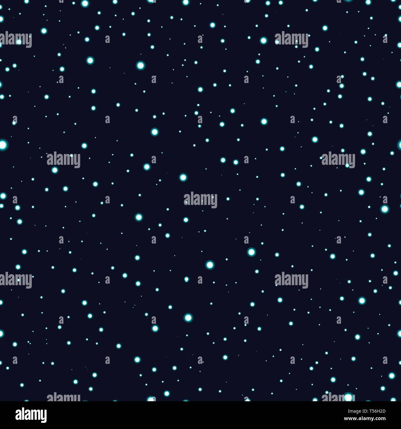 Astronnomic Art Space Seamless Pattern. Endless repeatable night sky ...
