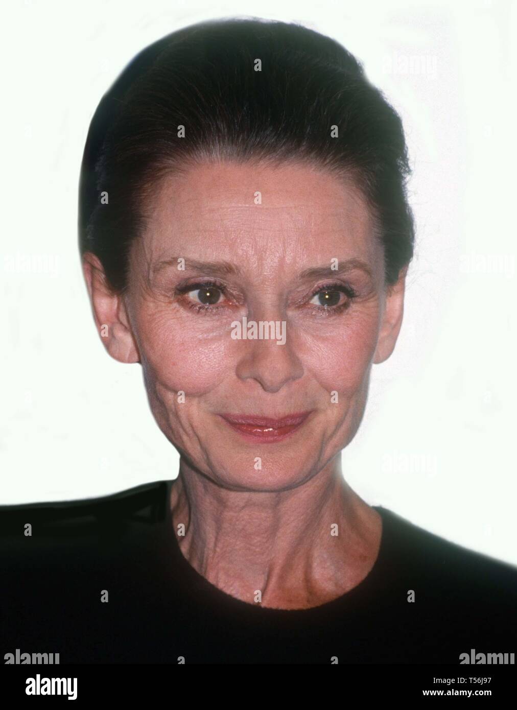 Audrey Hepburn 1991 Photo By John Barrett/PHOTOlink Stock Photo - Alamy