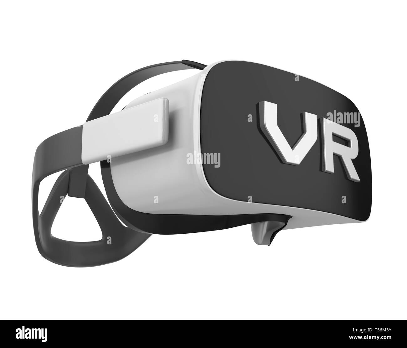 Virtual Reality Headset Isolated Stock Photo Alamy